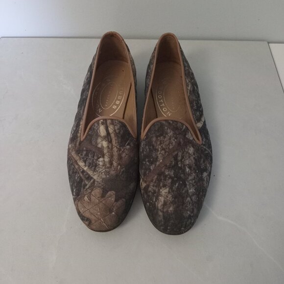 STUBBS & WOOTTON | Forest Quilted Flats - Picture 2 of 9